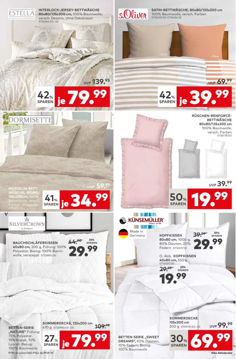 porta Möbel Prospekt vom 09.03.2026, Seite 6