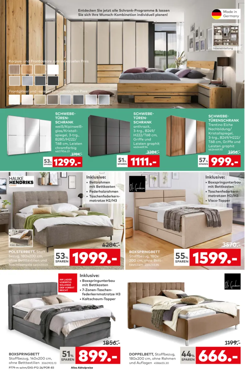 porta Möbel Prospekt vom 09.03.2026, Seite 8