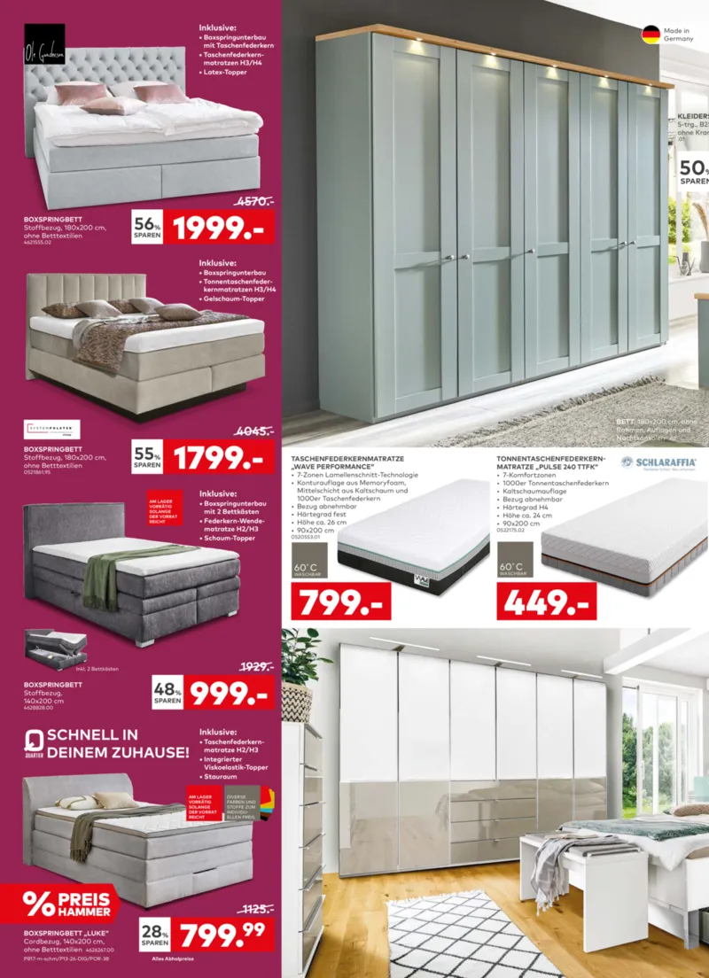 porta Möbel Prospekt vom 16.03.2026, Seite 2