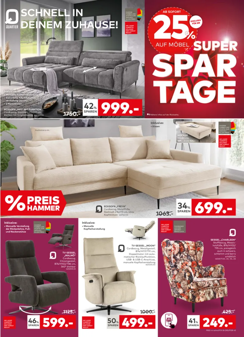 porta Möbel Prospekt vom 16.03.2026, Seite 7