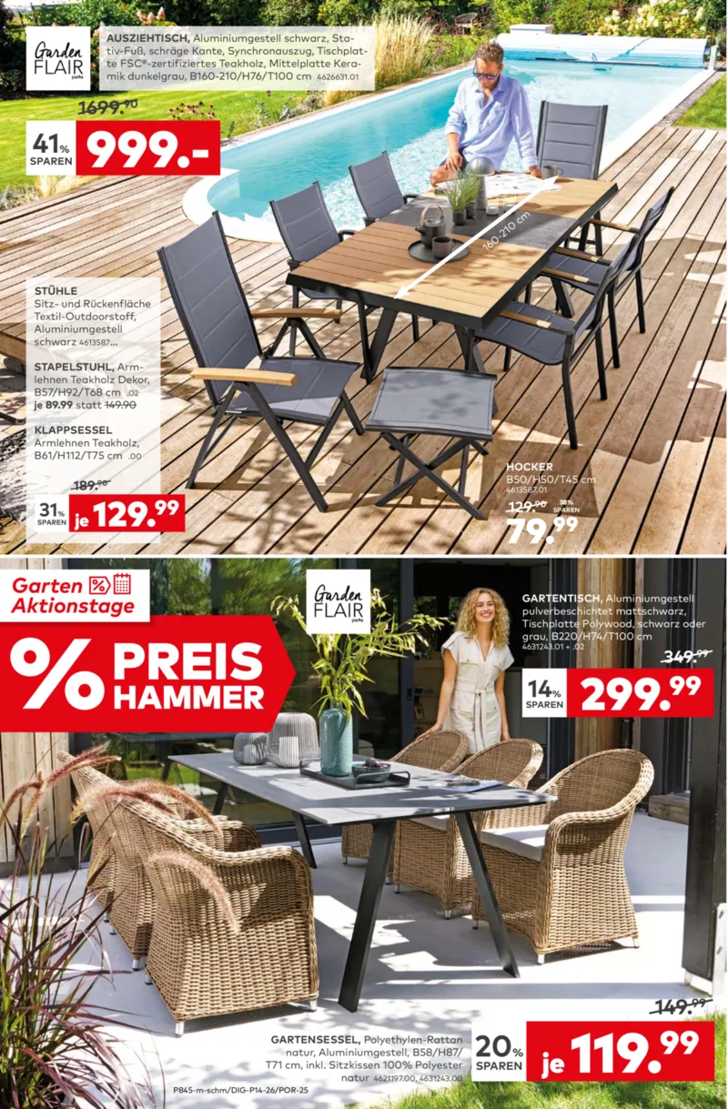 porta Möbel Prospekt vom 23.03.2026, Seite 2