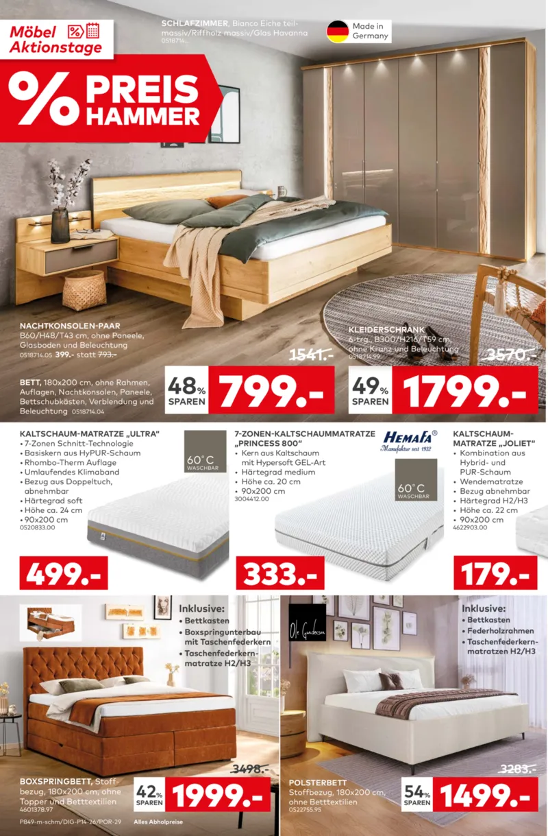 porta Möbel Prospekt vom 23.03.2026, Seite 6