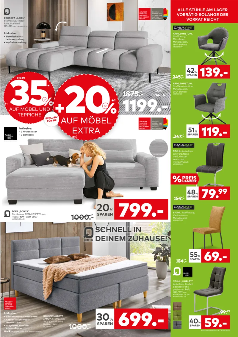 porta Möbel Prospekt vom 30.03.2026, Seite 3