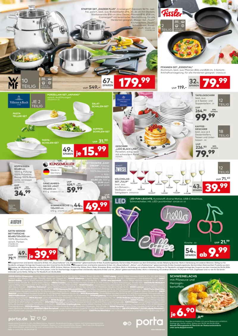 porta Möbel Prospekt vom 30.03.2026, Seite 4