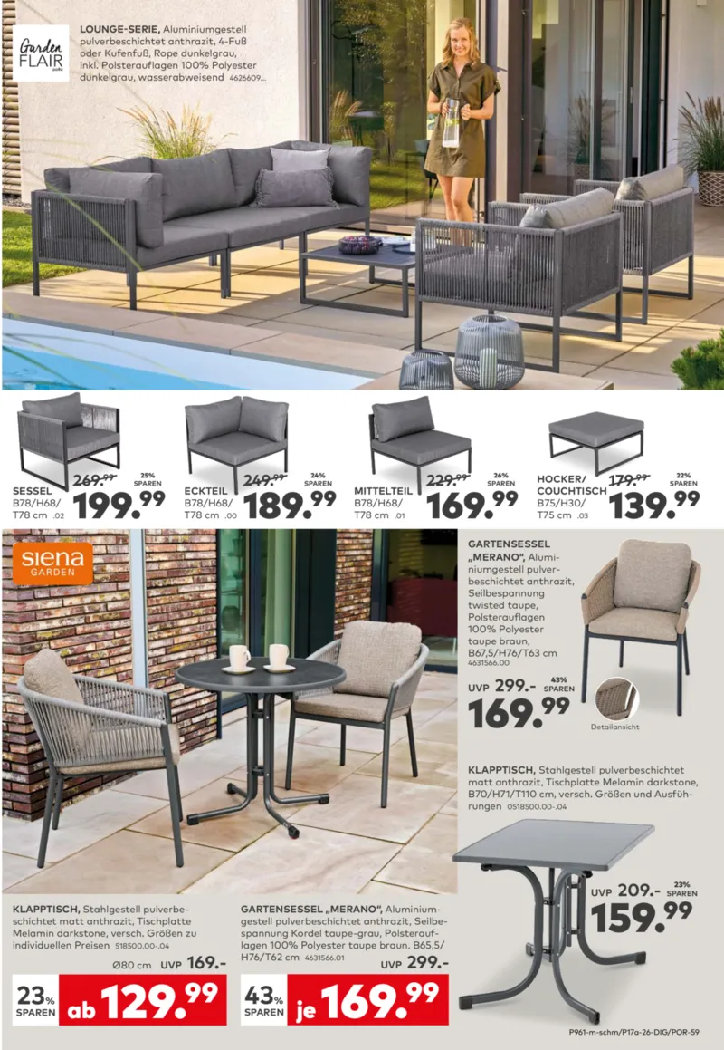 porta Möbel Prospekt vom 13.04.2026, Seite 3