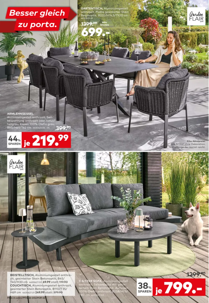 porta Möbel Prospekt vom 13.04.2026, Seite 6