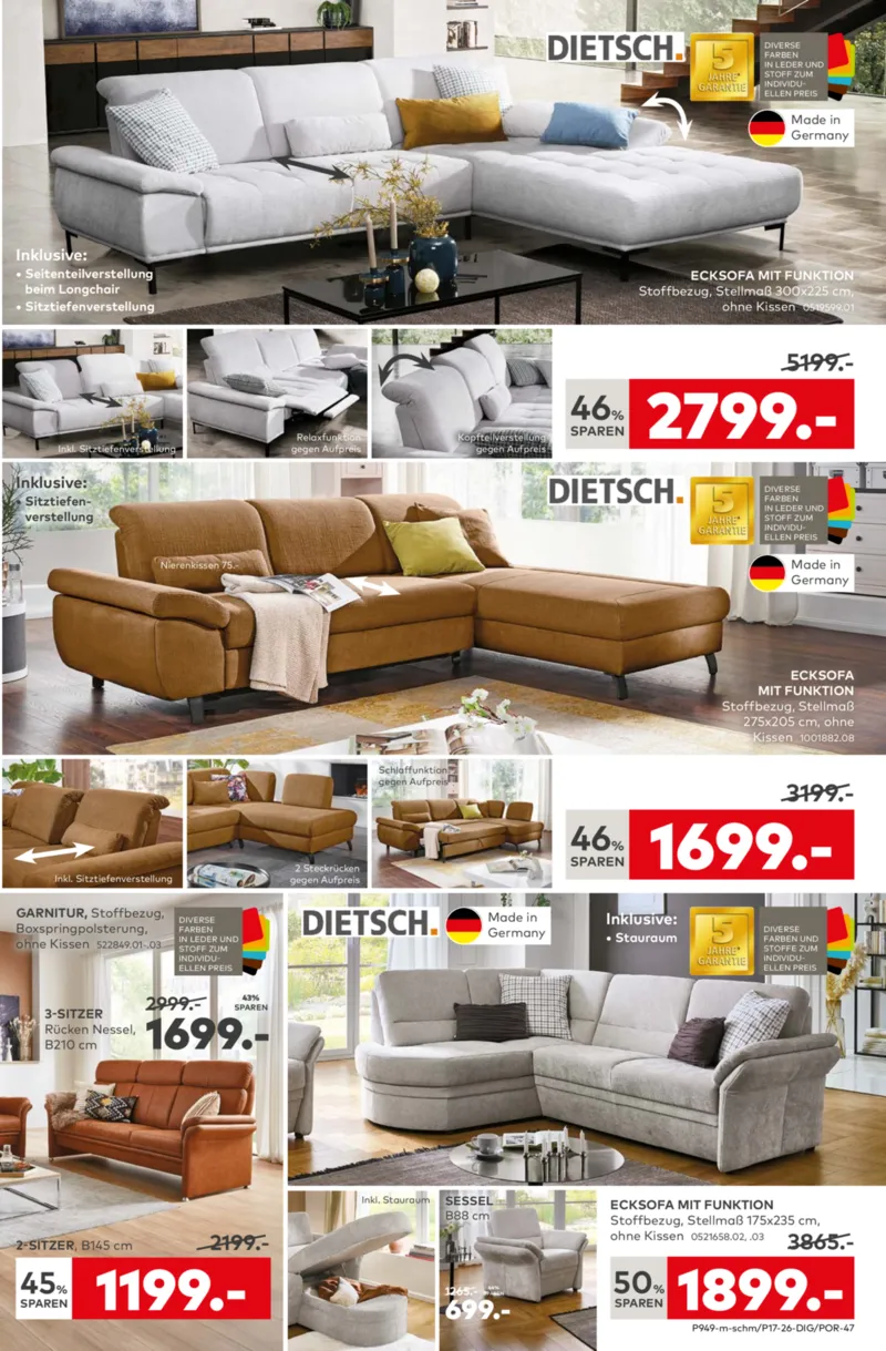 porta Möbel Prospekt vom 13.04.2026, Seite 11