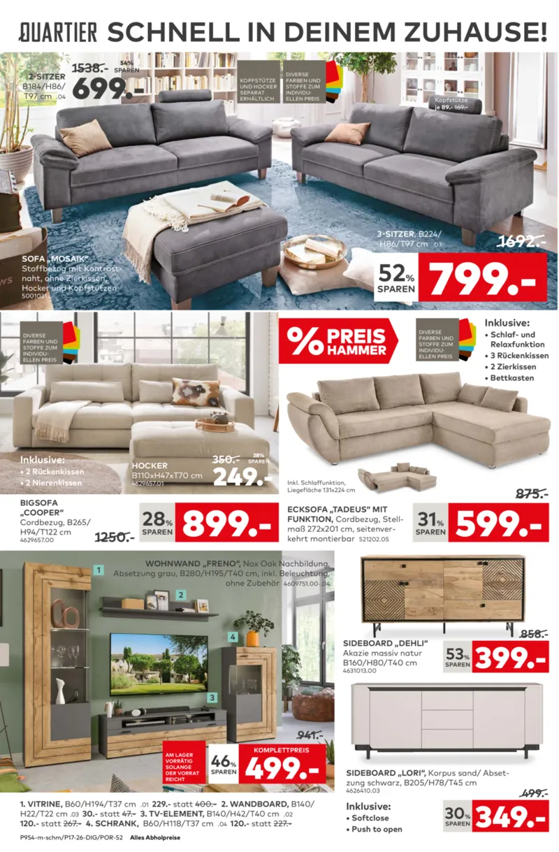 porta Möbel Prospekt vom 13.04.2026, Seite 14