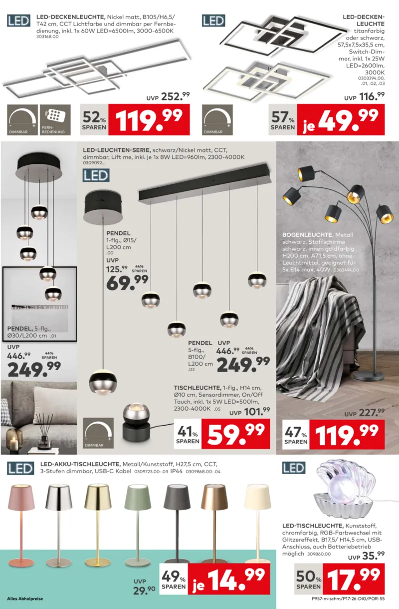 porta Möbel Prospekt vom 13.04.2026, Seite 17