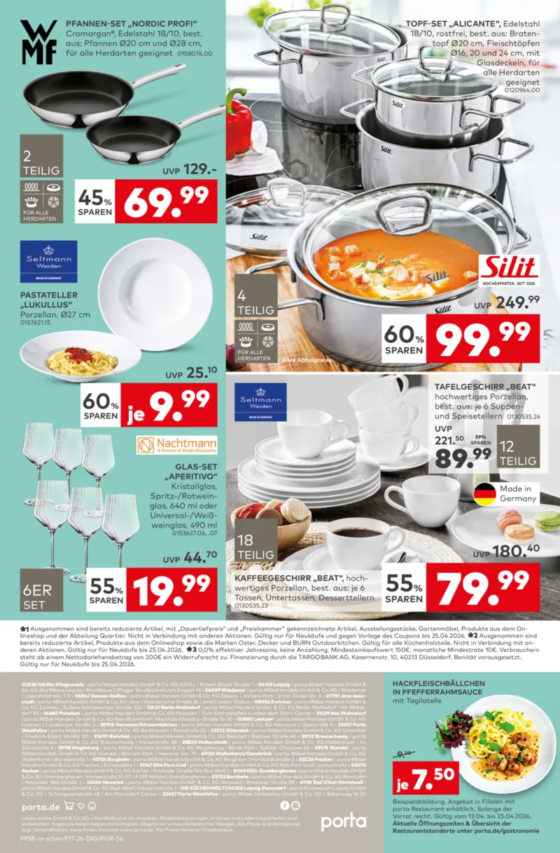 porta Möbel Prospekt vom 13.04.2026, Seite 18