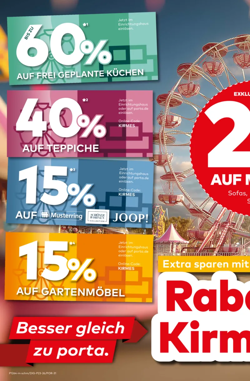 porta Möbel Prospekt vom 08.06.2026, Seite 2