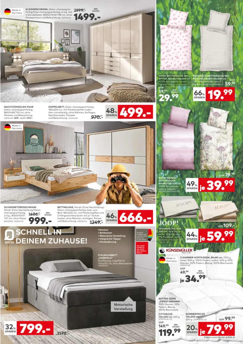 porta Möbel Prospekt vom 29.06.2026, Seite 3