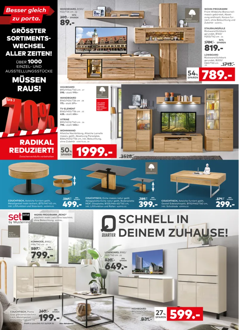 porta Möbel Prospekt vom 03.08.2026, Seite 4