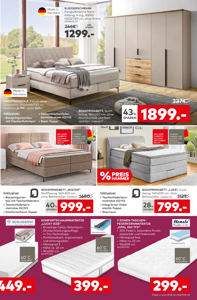 porta Möbel Prospekt vom 10.08.2026, Seite 3