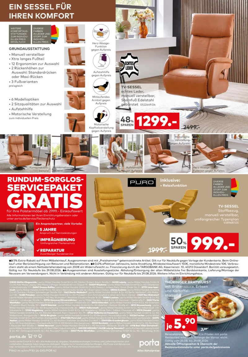 porta Möbel Prospekt vom 24.08.2026, Seite 12