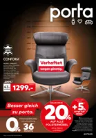 porta Möbel Prospekt vom 24.08.2026