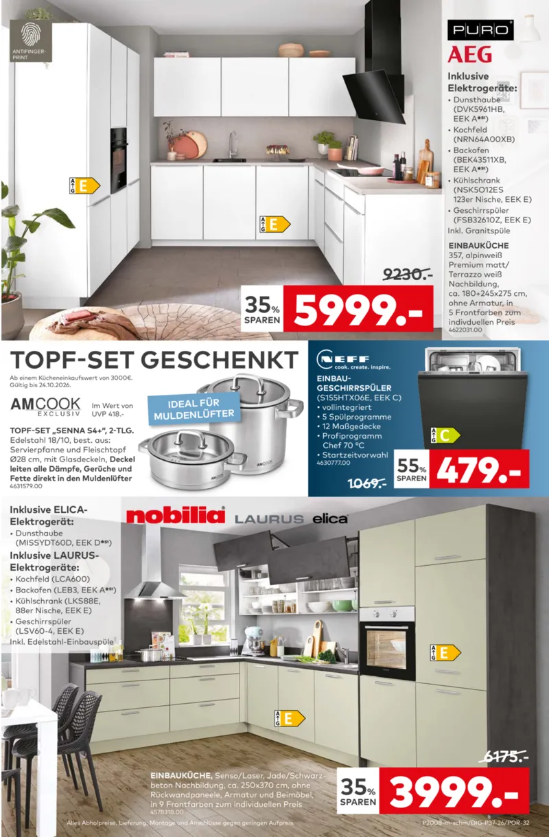 porta Möbel Prospekt vom 19.10.2026, Seite 3