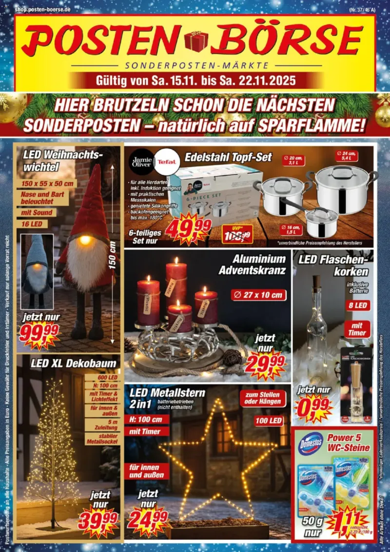 Posten Börse Prospekt vom 15.11.2025, Seite 1