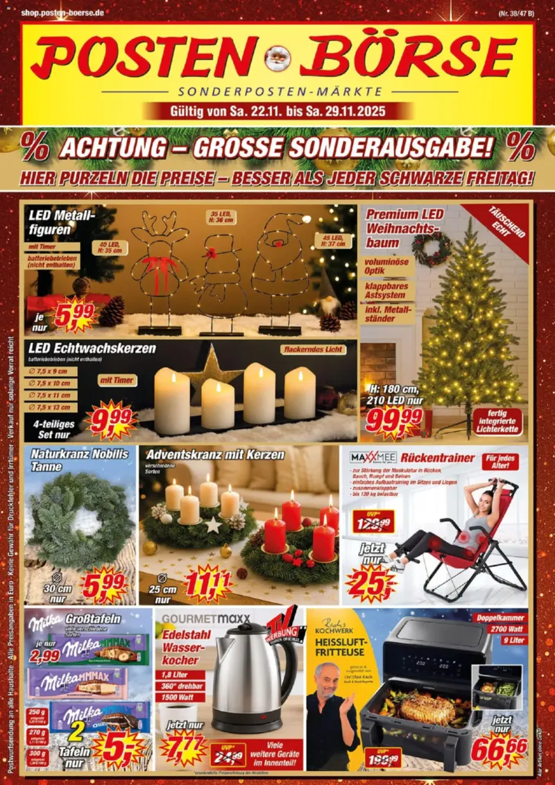 Posten Börse Prospekt vom 22.11.2025, Seite 1