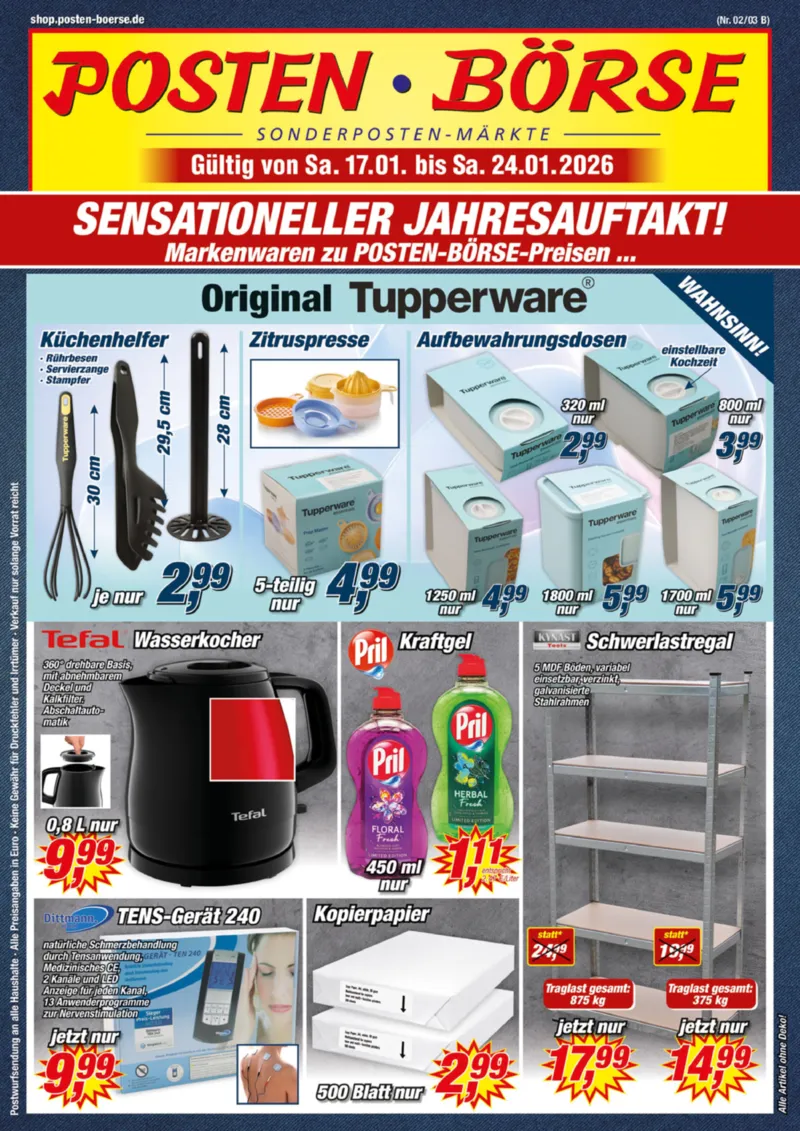 Posten Börse Prospekt vom 17.01.2026, Seite 1
