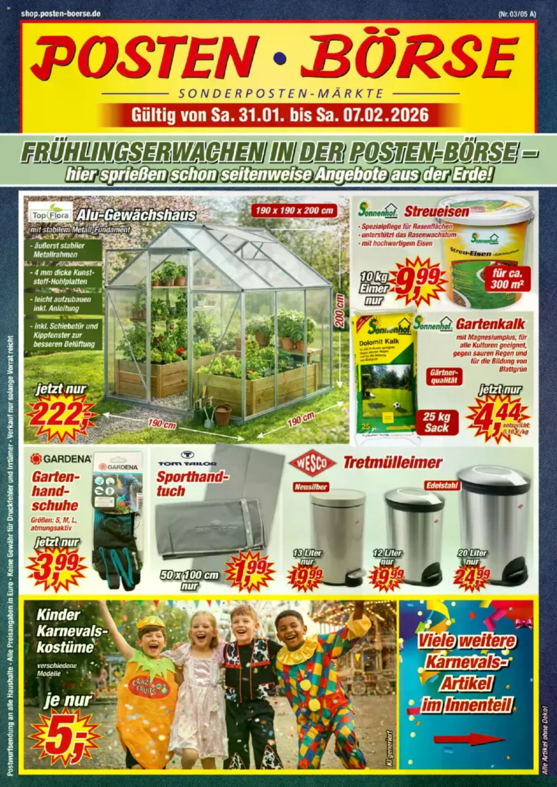 Posten Börse Prospekt vom 31.01.2026, Seite 1