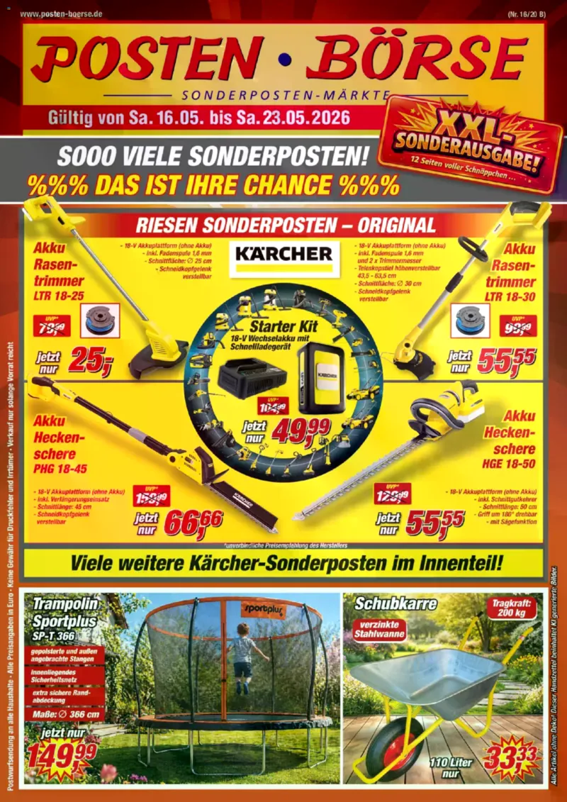 Posten Börse Prospekt vom 16.05.2026, Seite 1