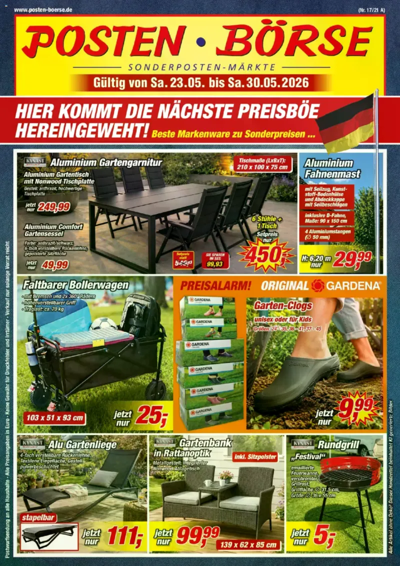 Posten Börse Prospekt vom 23.05.2026, Seite 1