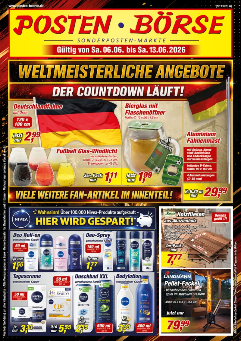 Posten Börse Prospekt vom 06.06.2026, Seite 1