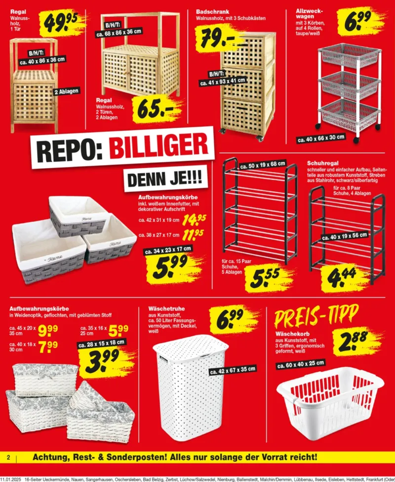 REPO-Markt Prospekt vom 13.01.2025, Seite 2