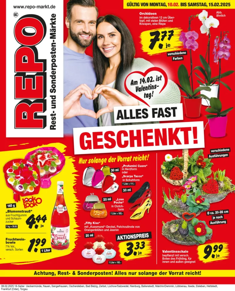 REPO-Markt Prospekt vom 10.02.2025, Seite 1