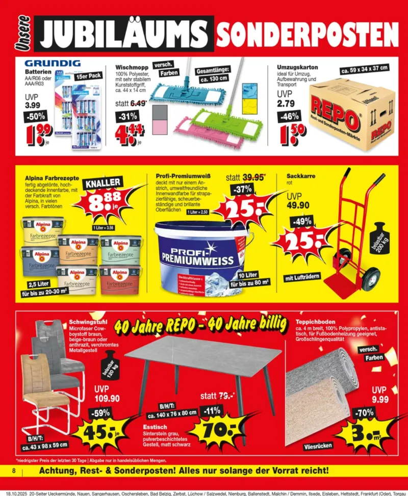 REPO-Markt Prospekt vom 20.10.2025, Seite 8 REPO-Markt Prospekt vom 20.10.2025, Seite 8