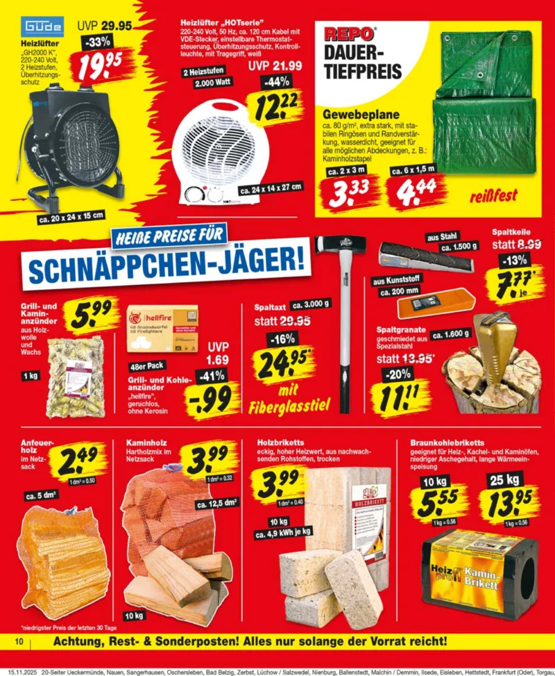 REPO-Markt Prospekt vom 17.11.2025, Seite 10