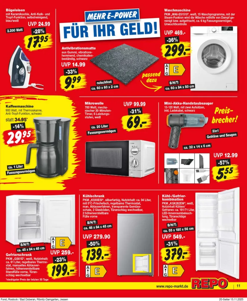 REPO-Markt Prospekt vom 17.11.2025, Seite 11