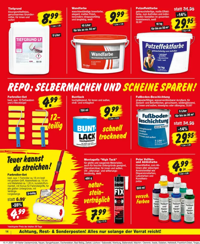REPO-Markt Prospekt vom 17.11.2025, Seite 14