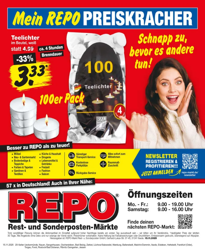 REPO-Markt Prospekt vom 17.11.2025, Seite 20