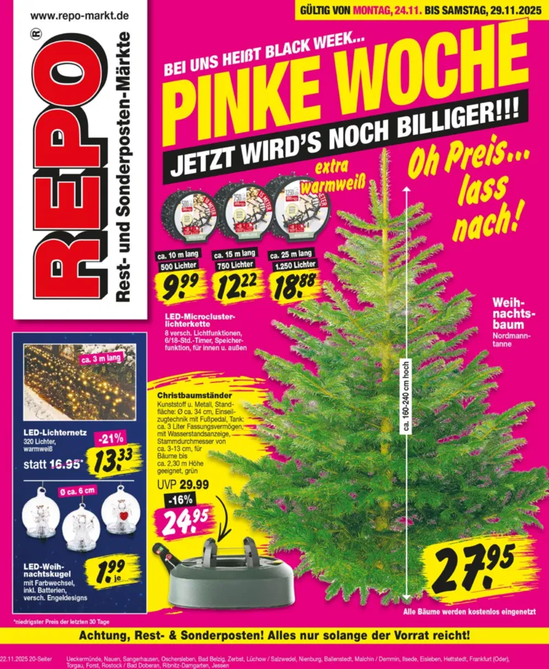 REPO-Markt Prospekt vom 24.11.2025, Seite 1