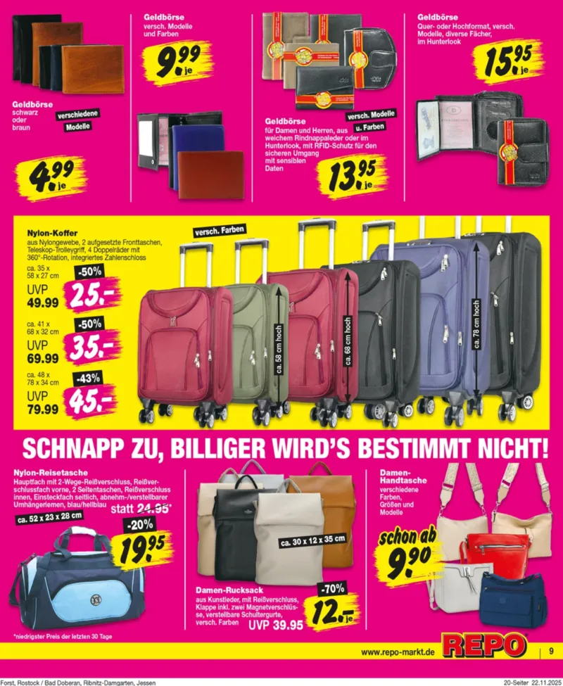 REPO-Markt Prospekt vom 24.11.2025, Seite 9