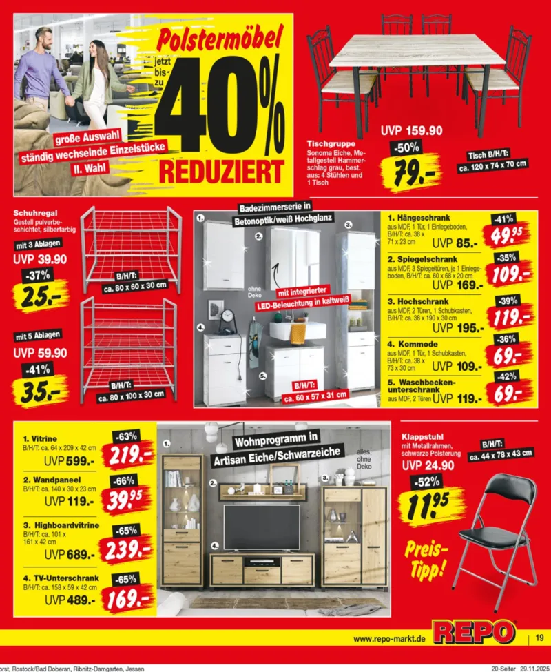 REPO-Markt Prospekt vom 01.12.2025, Seite 19