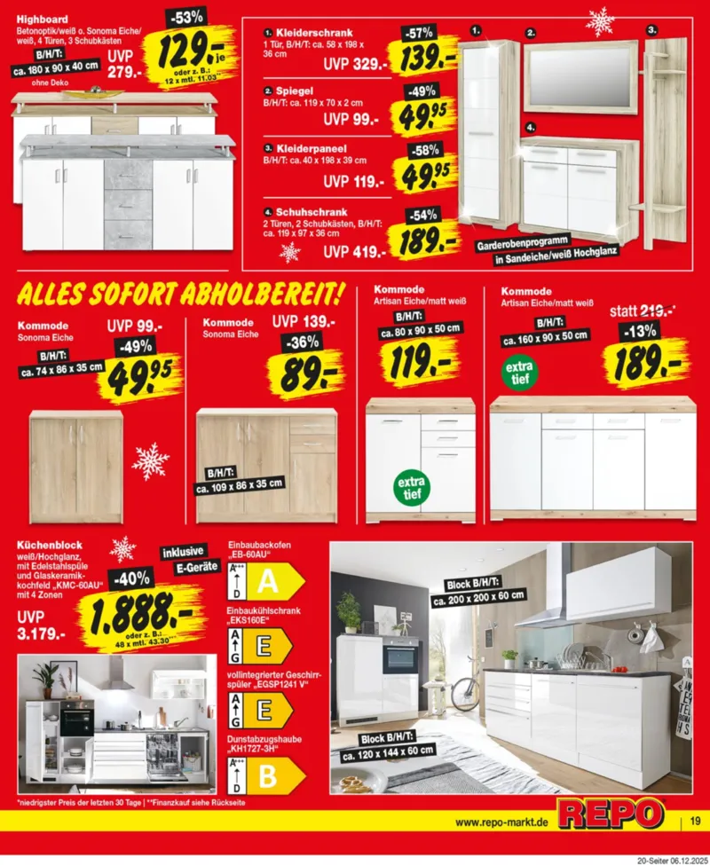 REPO-Markt Prospekt vom 08.12.2025, Seite 19