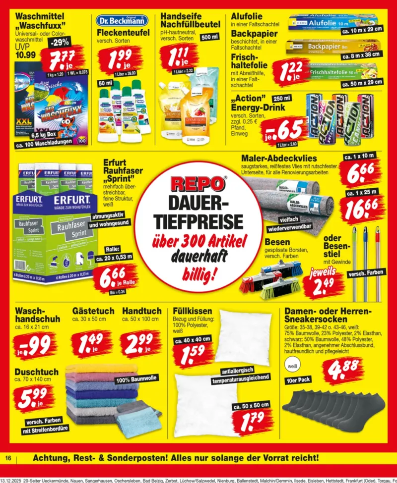 REPO-Markt Prospekt vom 15.12.2025, Seite 16