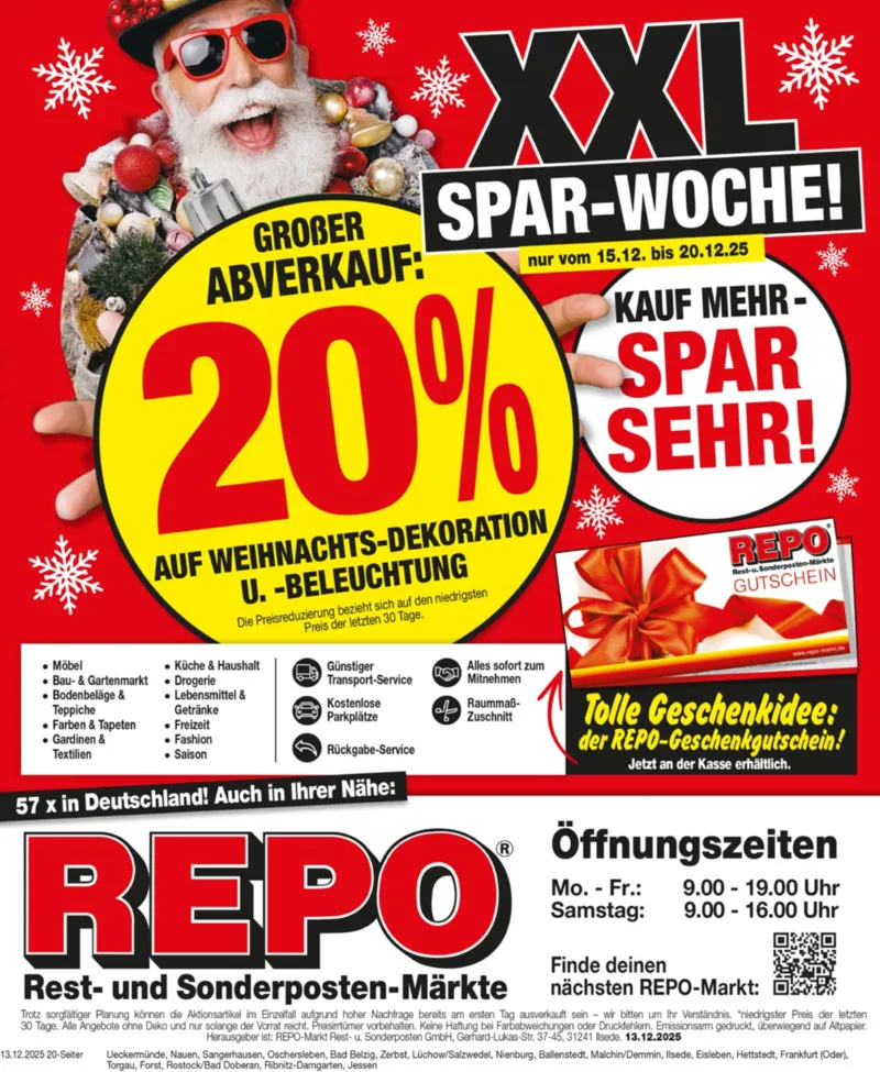REPO-Markt Prospekt vom 15.12.2025, Seite 20