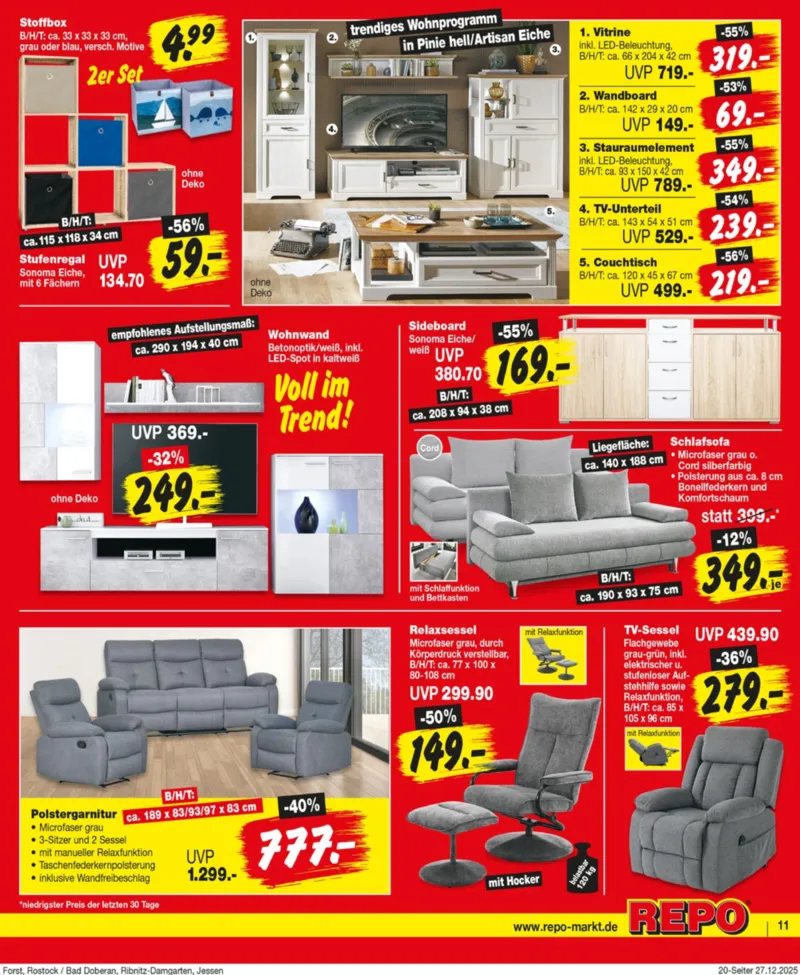 REPO-Markt Prospekt vom 29.12.2025, Seite 11