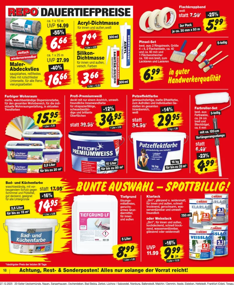 REPO-Markt Prospekt vom 29.12.2025, Seite 18