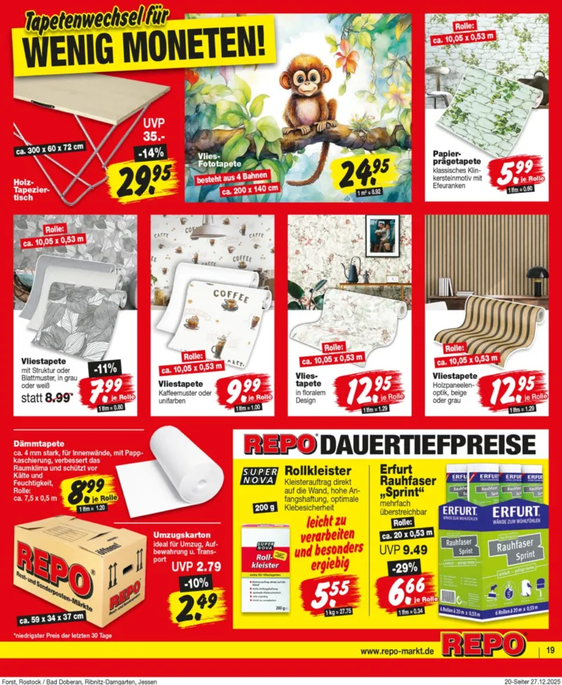 REPO-Markt Prospekt vom 29.12.2025, Seite 19