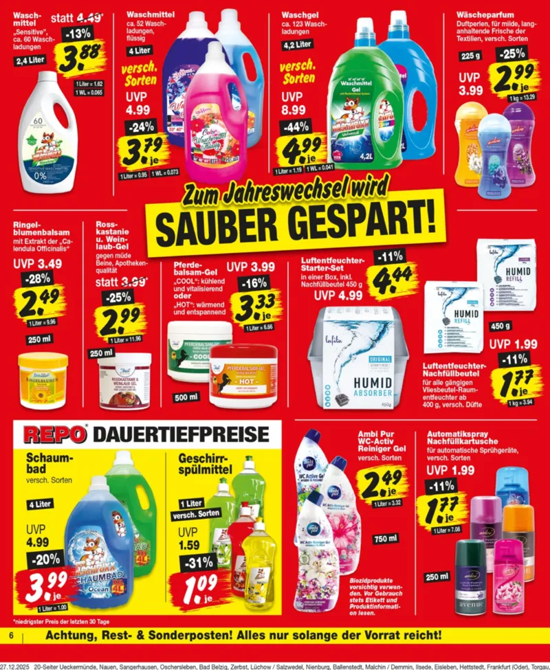 REPO-Markt Prospekt vom 29.12.2025, Seite 6