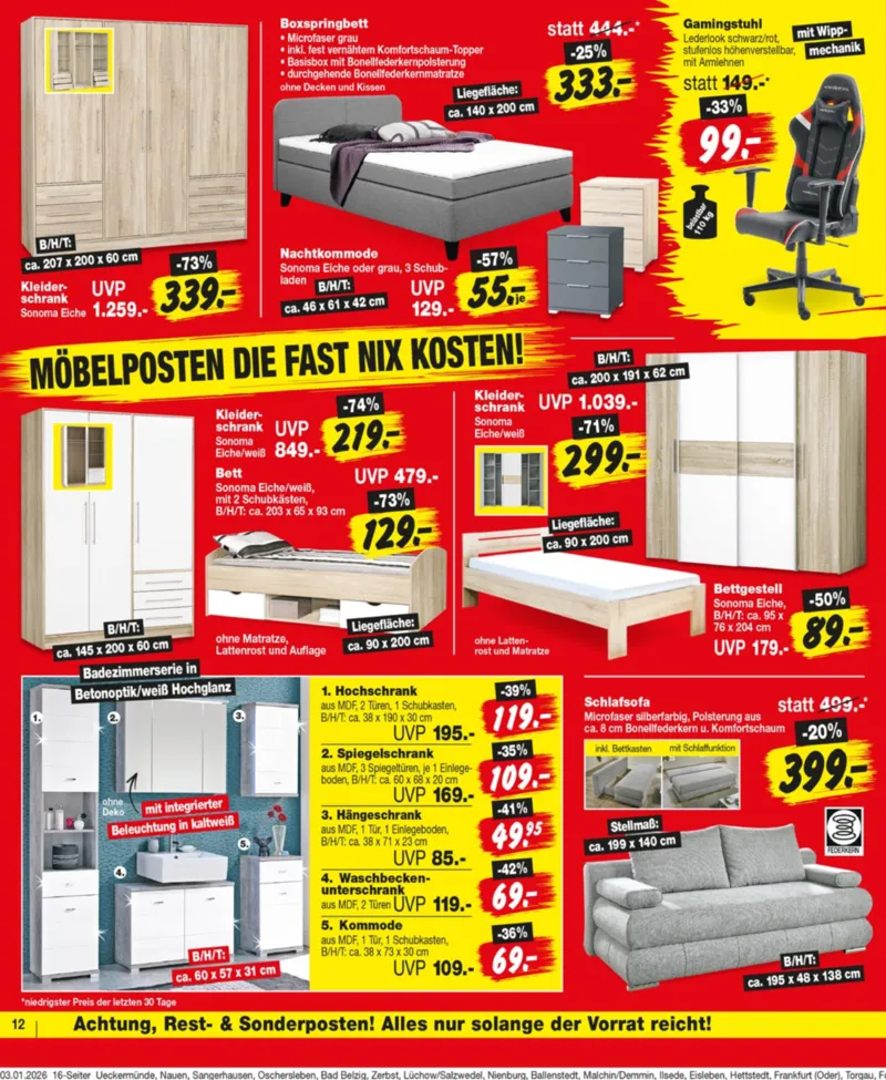 REPO-Markt Prospekt vom 05.01.2026, Seite 12