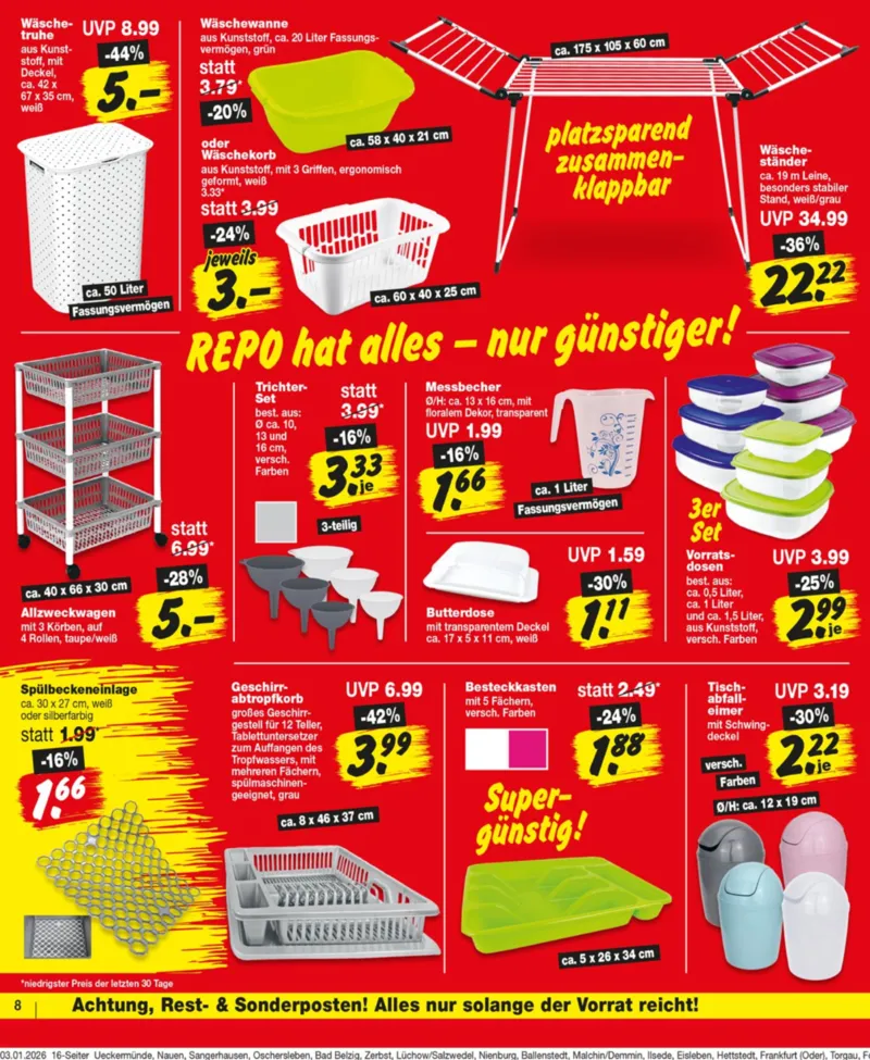 REPO-Markt Prospekt vom 05.01.2026, Seite 8