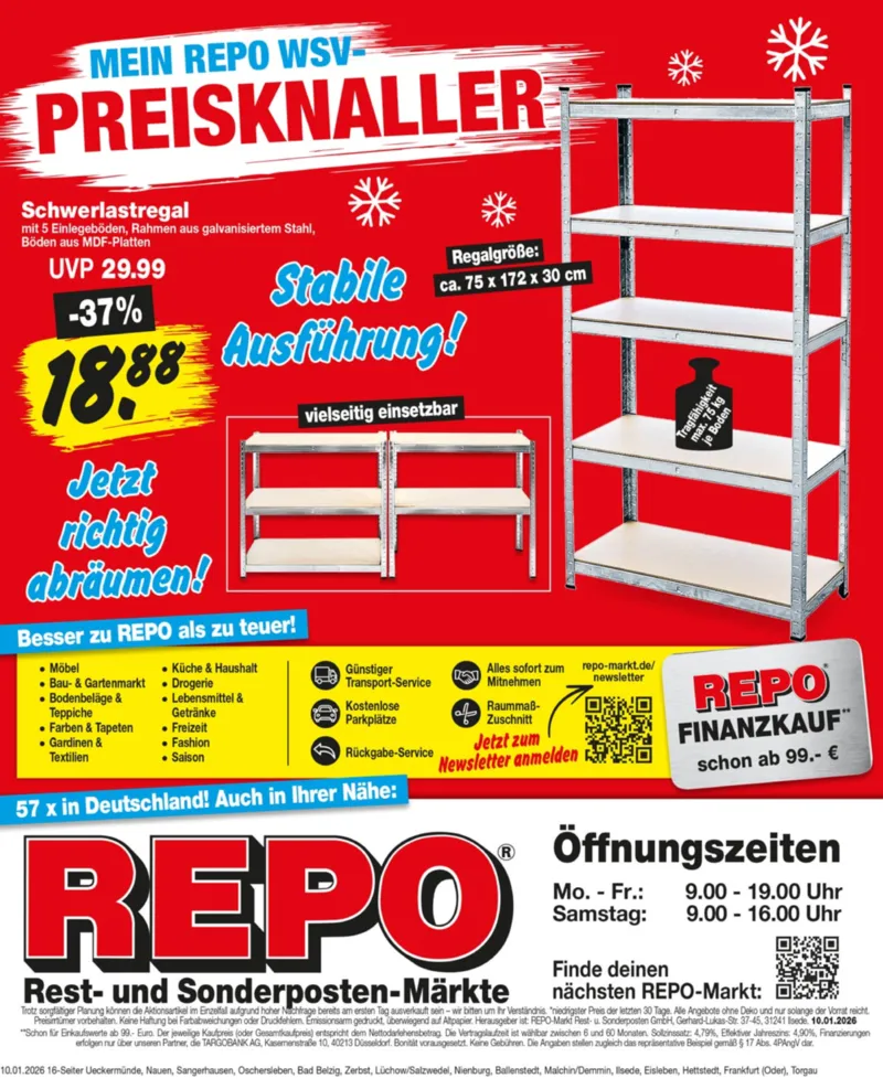 REPO-Markt Prospekt vom 12.01.2026, Seite 16