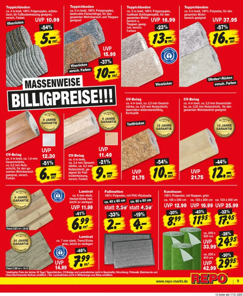 REPO-Markt Prospekt vom 19.01.2026, Seite 9