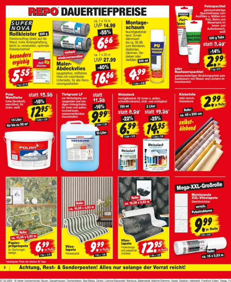 REPO-Markt Prospekt vom 09.02.2026, Seite 8